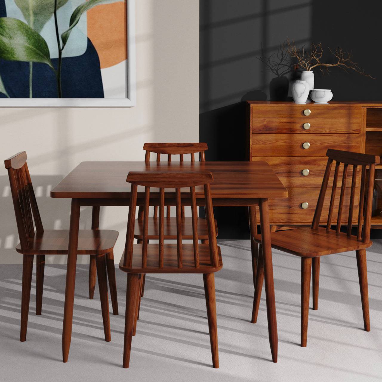 Maltby Dining Table Set Seater/100 cm