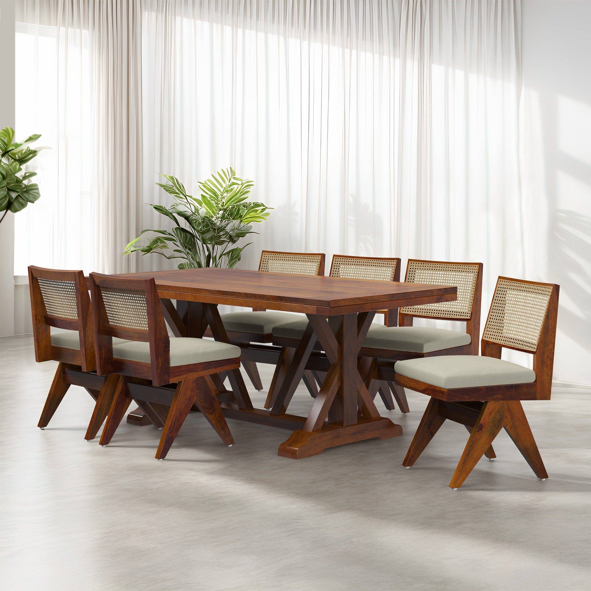 Gable-Jean Dining Table Set- Seater/ All sizes