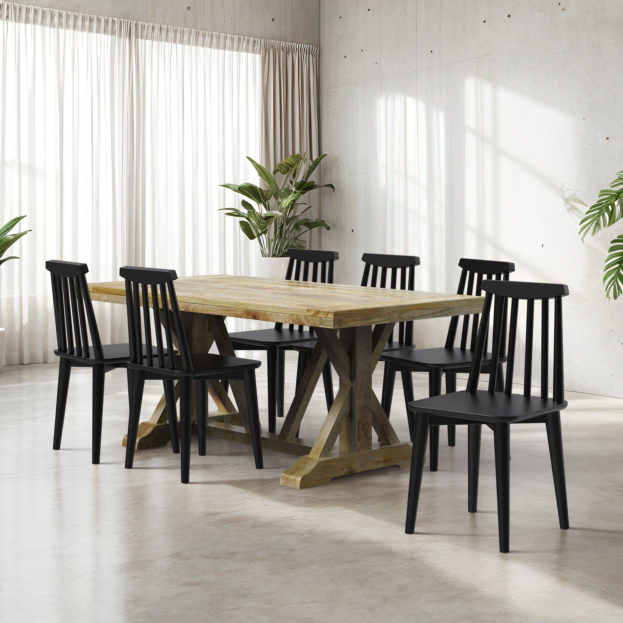 Gable-Polly Dining Table Set- Seater/ All sizes