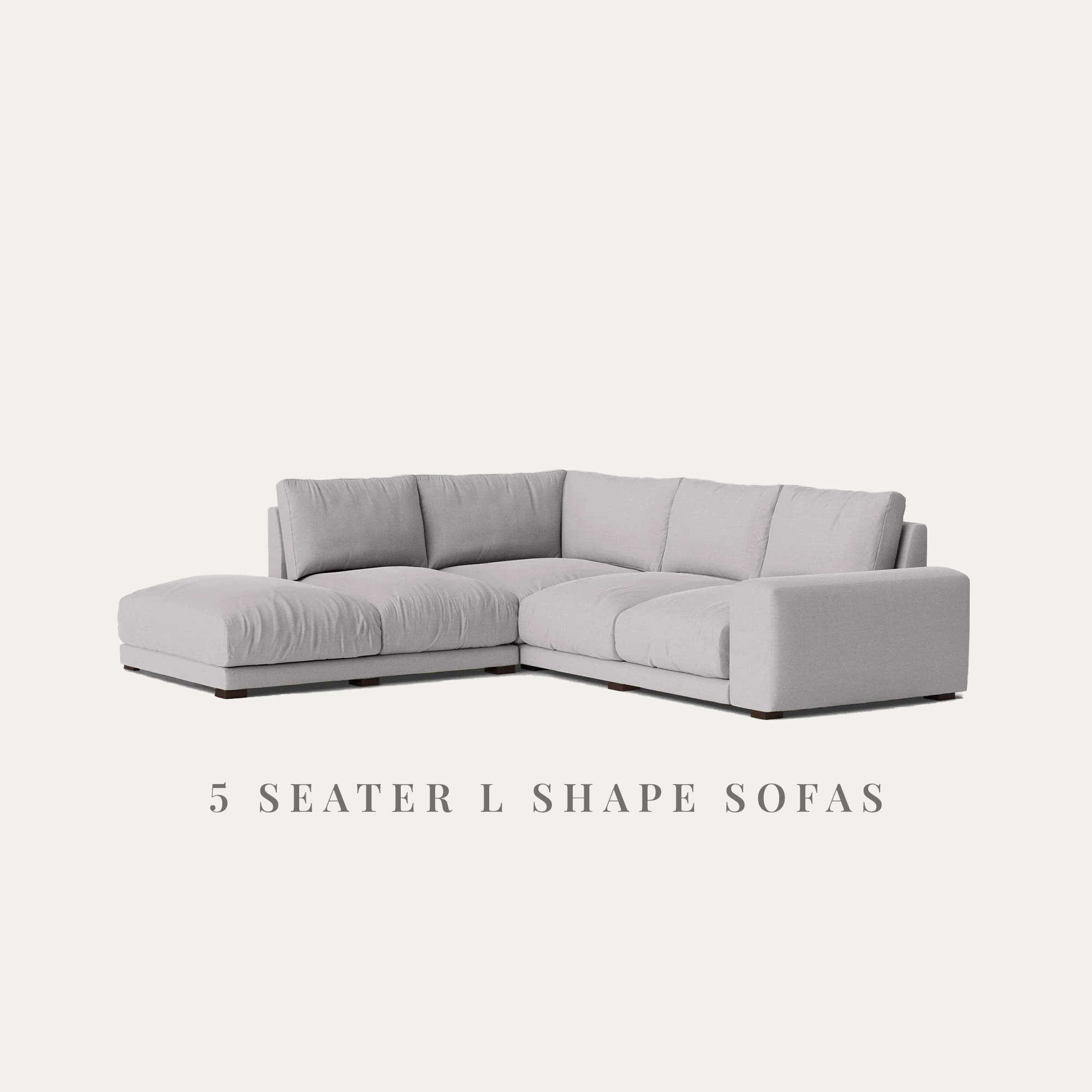 5 Seater L Shape Sofas