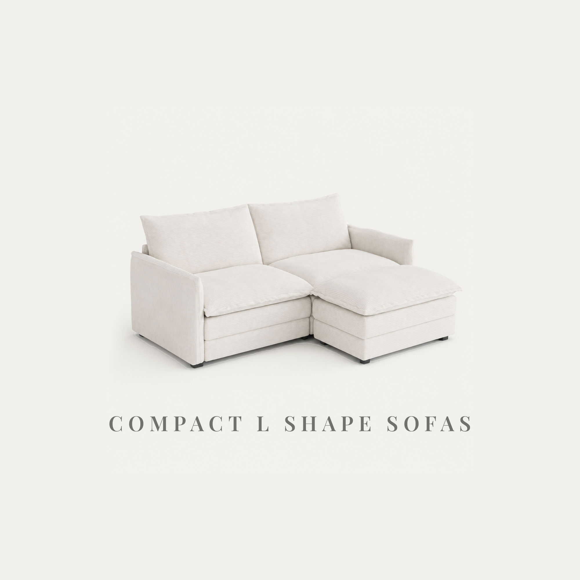 Compact L Shape Sofas
