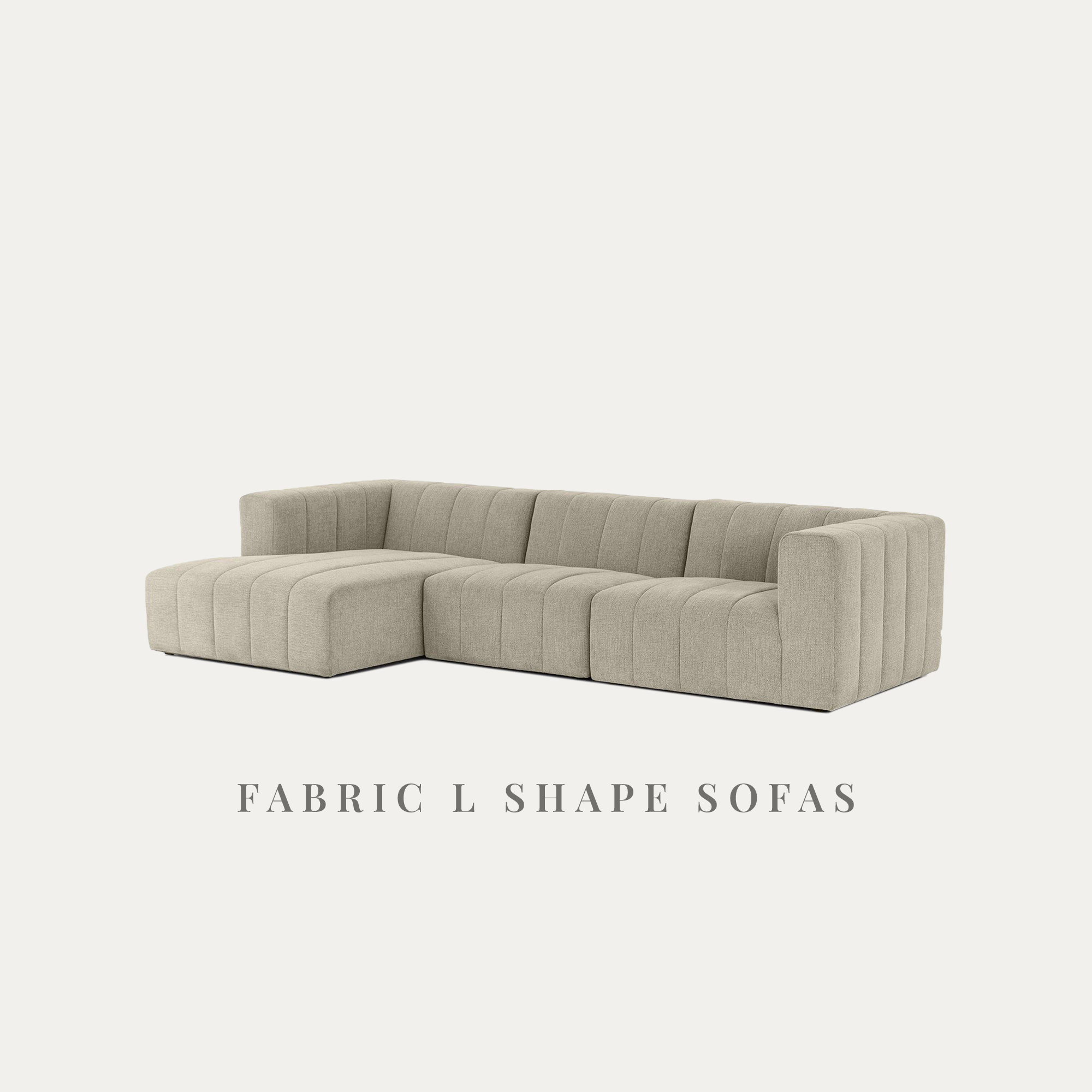 Fabric L Shape Sofas
