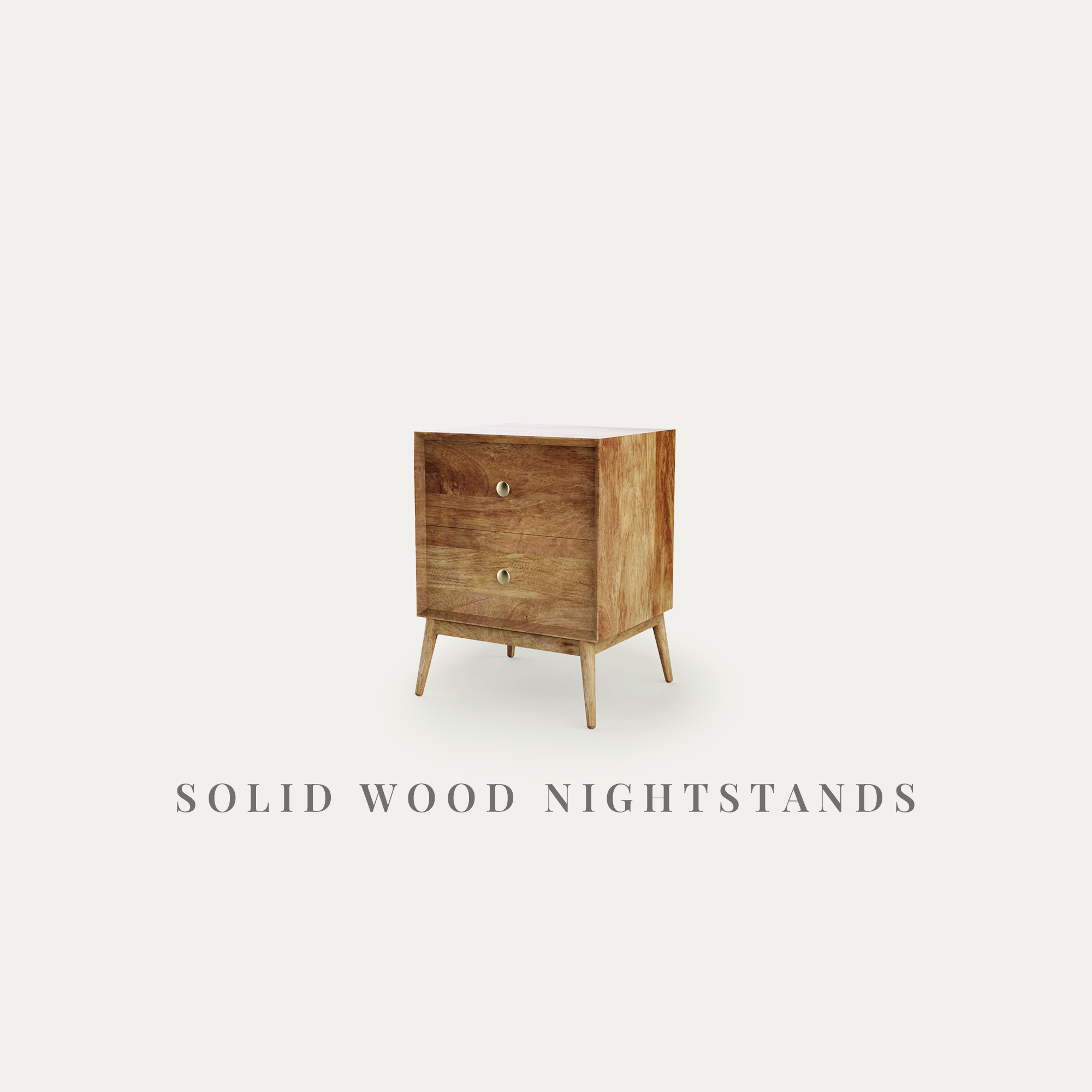 Solid Wood Nightstands