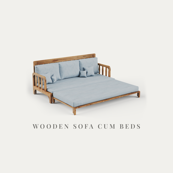 Wooden Sofa Cum Beds