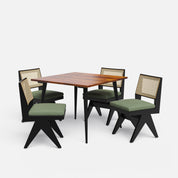 Shelly Plaintop-Jean Dining Table Set - 4 & 6 Seater/ All sizes