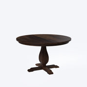 Derbyshire Round Dining Table - 4 & 6 Seater/All Sizes - Crafts Mill Bespoke Furniture - Dining