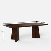 Alejandro-Kiyomi Dining Table Set - 6 & 8 Seater/ All sizes