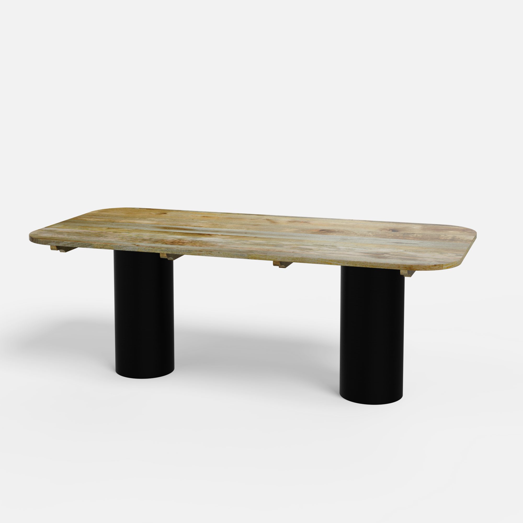 Alba Luxury Dining Table - 8 Seater - 210 cm x 100 cm x 76 cm H - Mango
