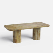 Alba Luxury Dining Table - 8 Seater - 210 cm x 100 cm x 76 cm H - Mango