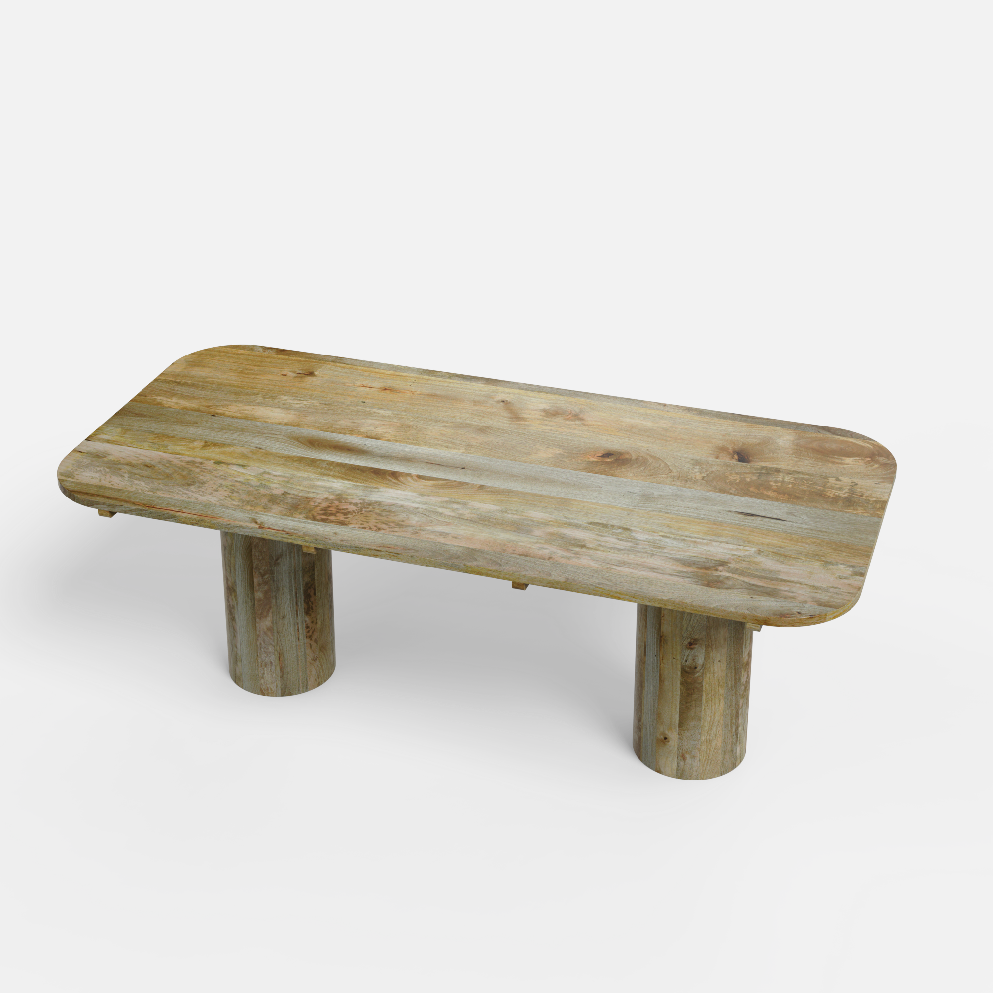 Alba Luxury Dining Table - 8 Seater - 210 cm x 100 cm x 76 cm H - Mango