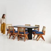 Alba-Jean Dining Table Set - 6 & 8 Seater/ All sizes