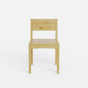 Albert Solid Wood Dining Chair - Crafts Mill Bespoke Furniture - Dining