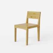 Albert Solid Wood Dining Chair - Crafts Mill Bespoke Furniture - Dining