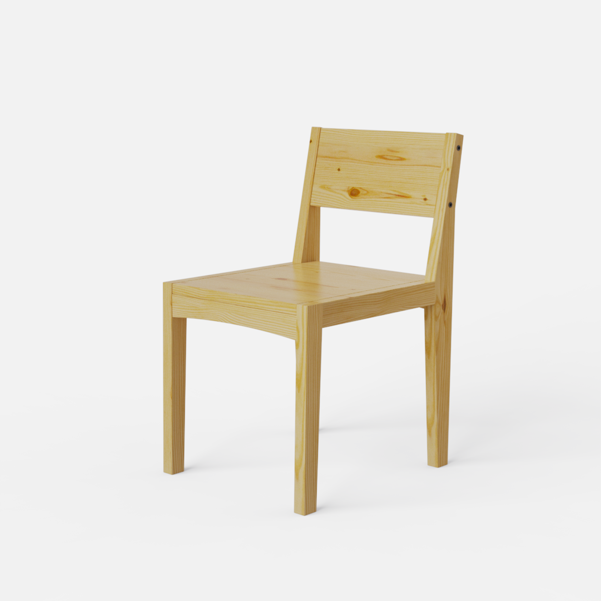 Albert Solid Wood Dining Chair - Crafts Mill Bespoke Furniture - Dining