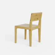 Albert Solid Wood Dining Chair - Crafts Mill Bespoke Furniture - Dining