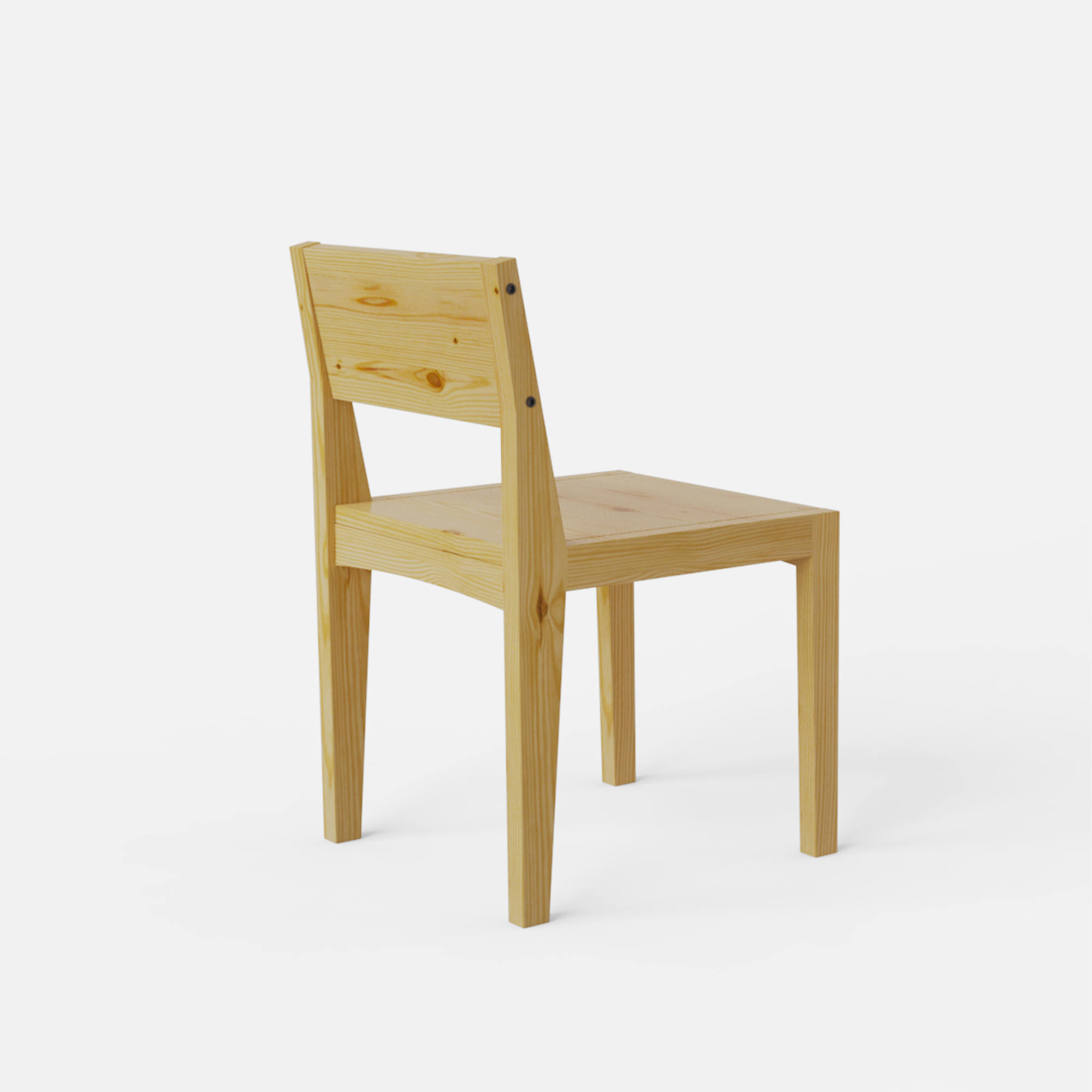 Albert Solid Wood Dining Chair - Crafts Mill Bespoke Furniture - Dining