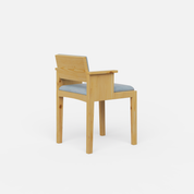 Albert Upholstered Arm Dining Chair - Crafts Mill Bespoke Furniture - Dining