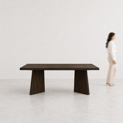 Alejandro Luxury Dining Table - 8 Seater - 210 cm x 100 cm x 76 cm H - Mango