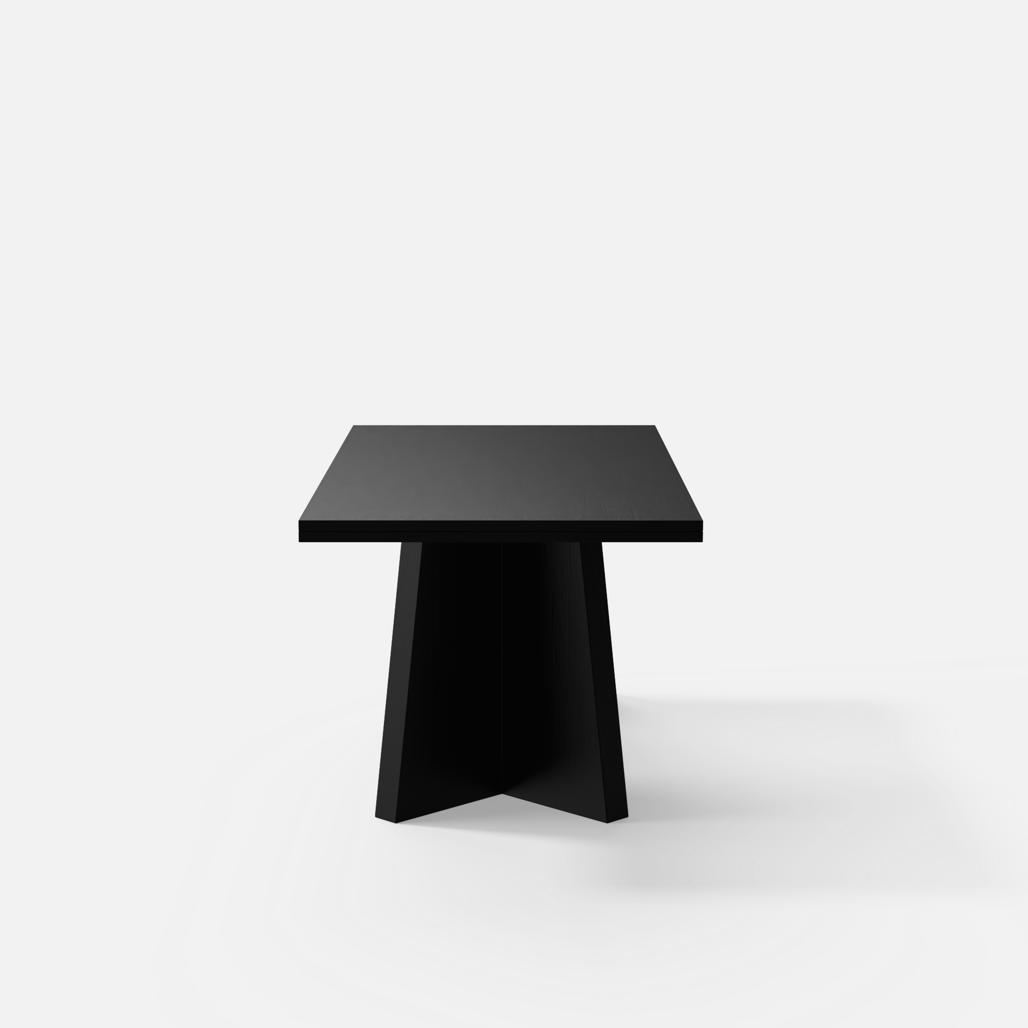 Alejandro Black Luxury Dining Table - Large 6 Seater - 175 cm x 90 cm x 76 cm H - Mango