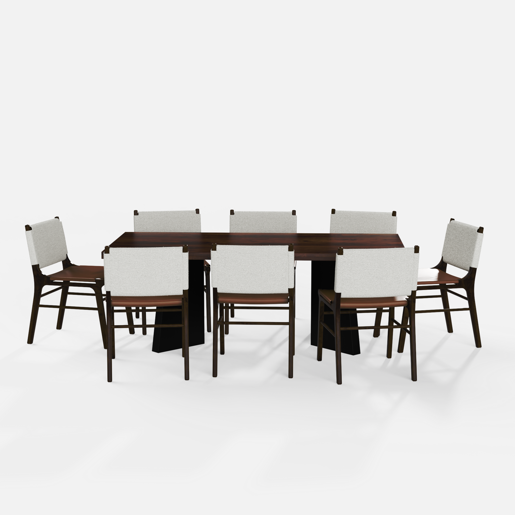 Alejandro-Manor-Dining-Set-210cm-textured-walnut-mango-top-black-polish-legs-table-8-chairs-walnut-polish-sheesham-lilia-white-boucle-tan-leather-V2.png
