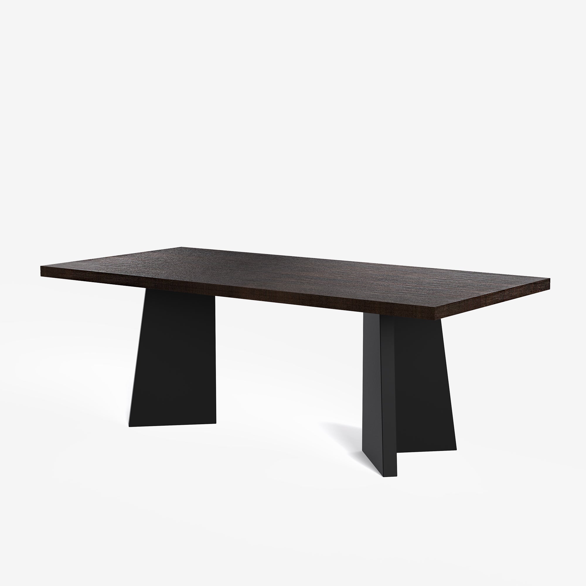 Alejandro-Manor Textured Walnut Dining Table Set - 6 & 8 Seater/ All sizes - Crafts Mill Bespoke Furniture - Dining