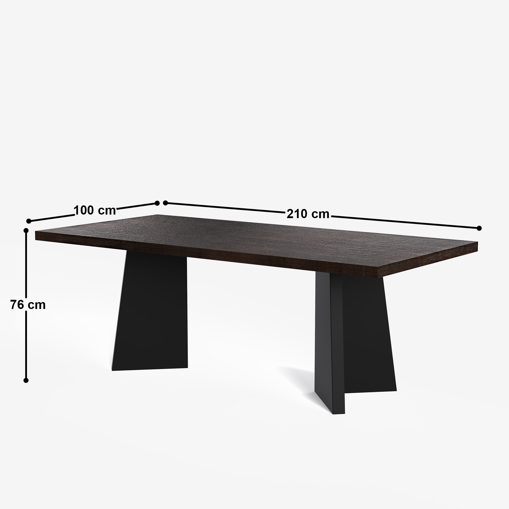Alejandro-Manor Textured Walnut Dining Table Set - 6 & 8 Seater/ All sizes - Crafts Mill Bespoke Furniture - Dining
