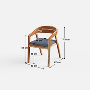 Roma Amelia Upholstered Dining Set - 4,6 & 8 Seater/All sizes