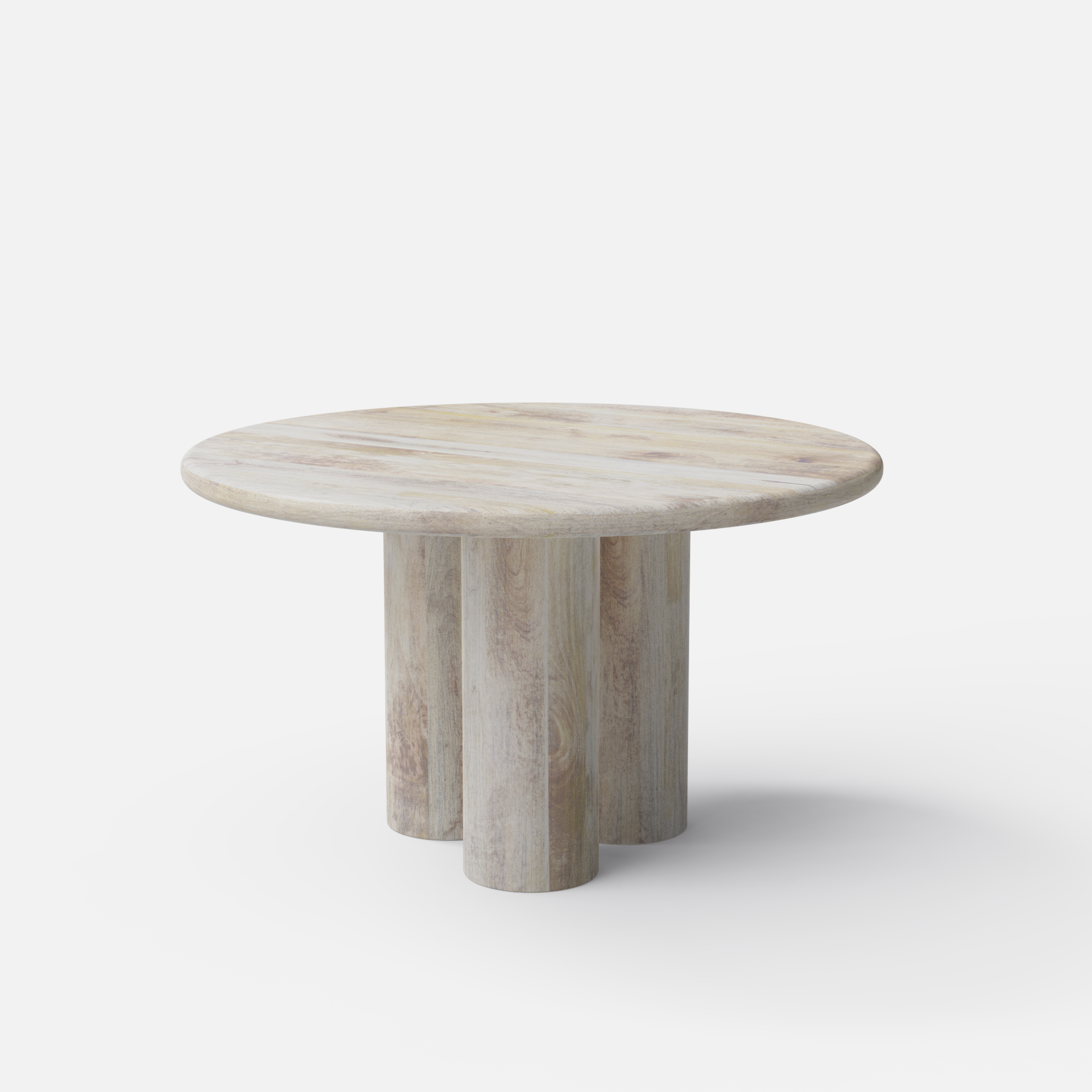 Amor Round Luxury Dining Table - 4 & 6 Seater/All Sizes - Crafts Mill Bespoke Furniture - Dining