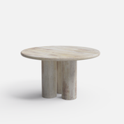 Amor Round Luxury Dining Table - 4 & 6 Seater/All Sizes - Crafts Mill Bespoke Furniture - Dining