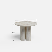 Amor-Pierre Dining Table Set - 2, 4 & 6 Seater/ All sizes - Crafts Mill Bespoke Furniture - Dining