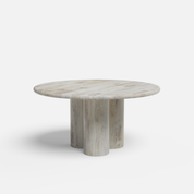 Amor-Pierre Dining Table Set - 2, 4 & 6 Seater/ All sizes - Crafts Mill Bespoke Furniture - Dining