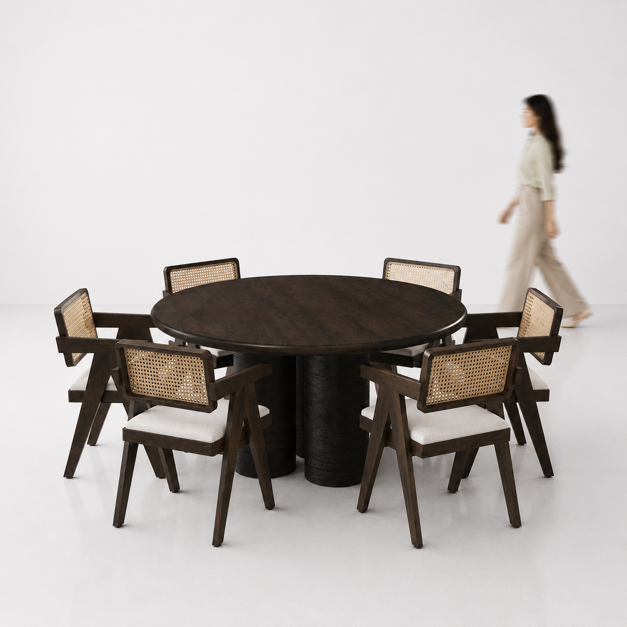 Amor-Pierre-dining-set-150cm-textured-walnut-top-black-legs-mango-table-6-chairs-black-on-sheesham-lilia-boucle-C1.png