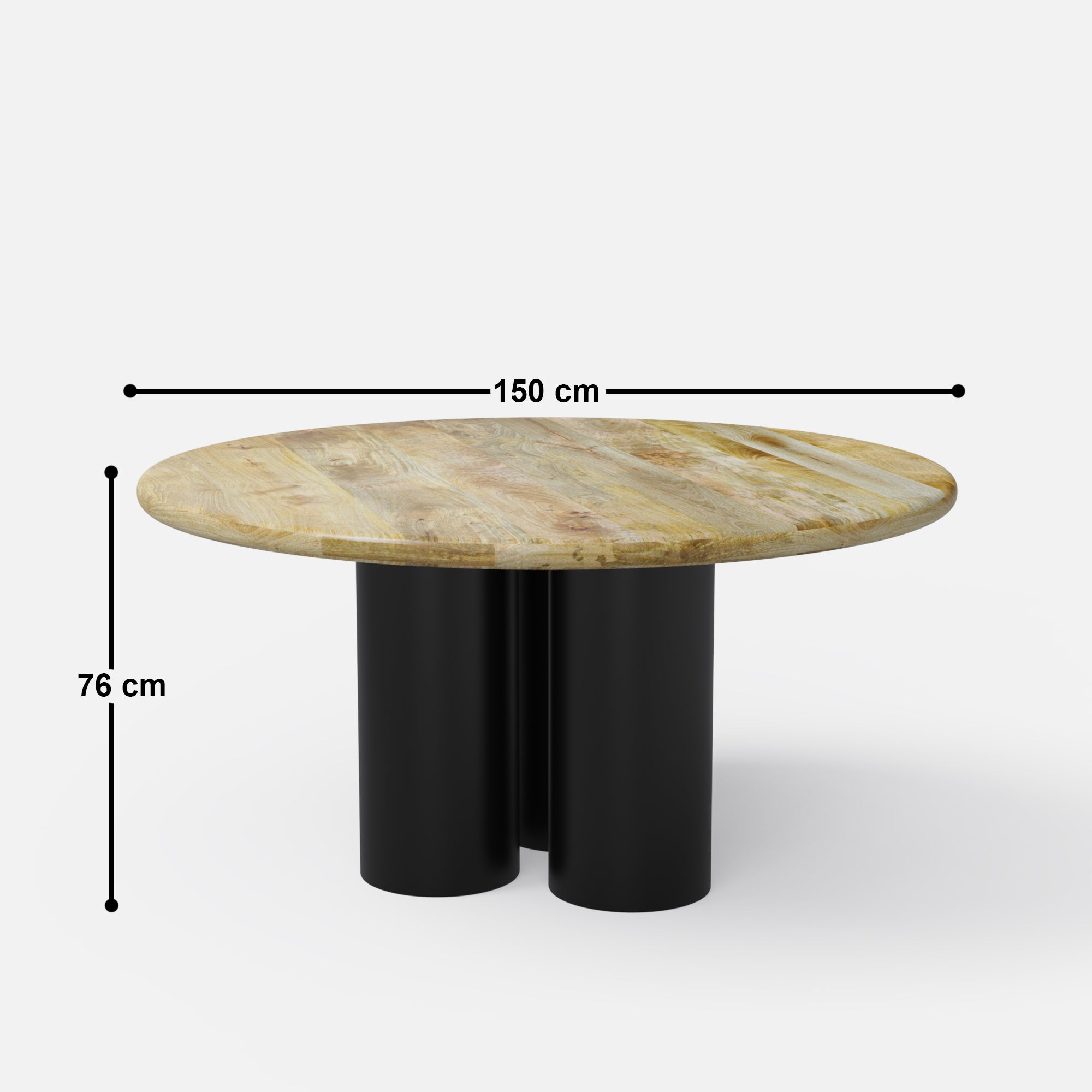 Amor-Bob Dining Table Set - 2, 4 & 6 Seater/ All sizes - Crafts Mill Bespoke Furniture - Dining