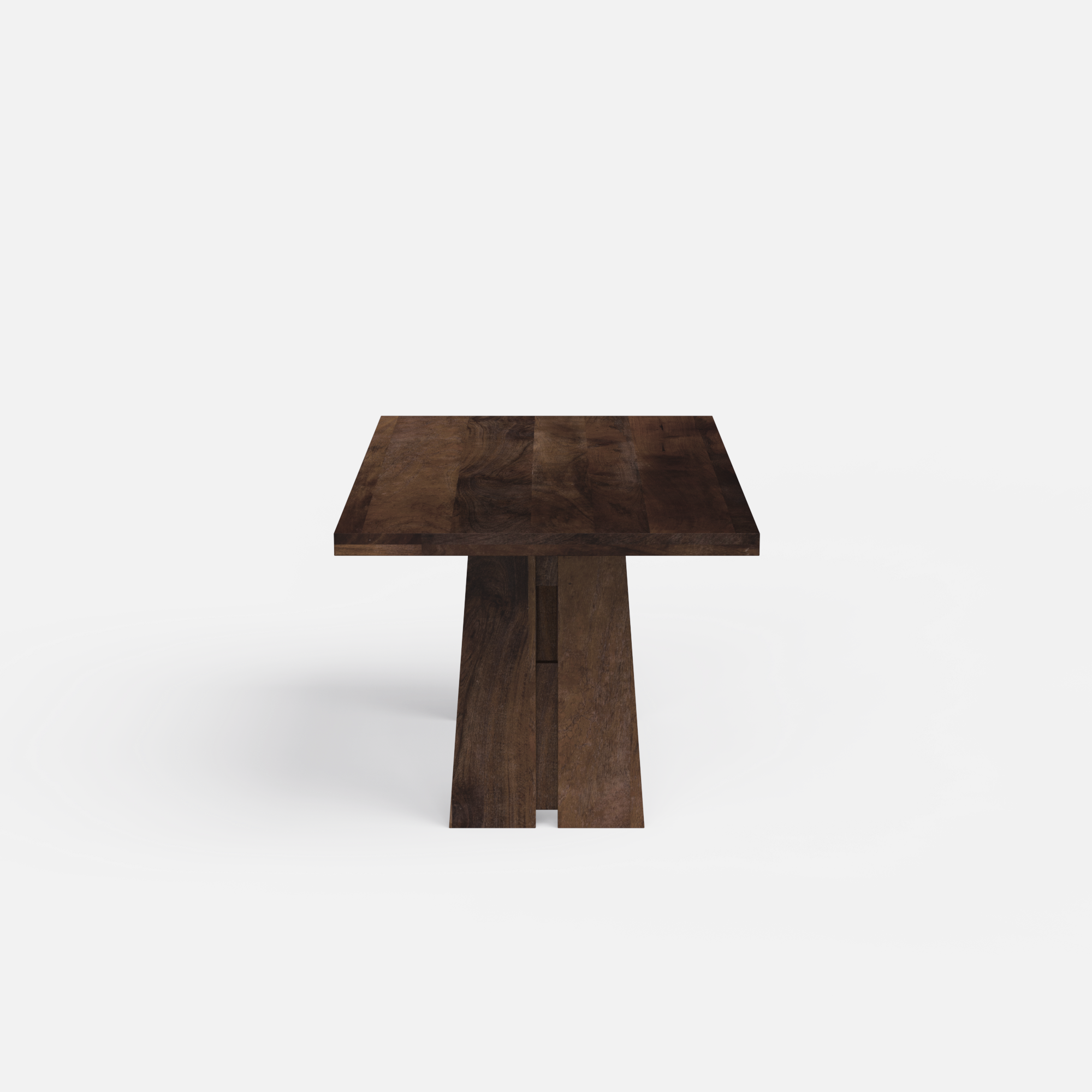 Ana Luxury Dining Table - 6 Seater - 150 cm x 90 cm x 76 cm H - Mango