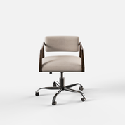 Anton Upholstered Study Chair - Crafts Mill Bespoke Furniture - Desk Chair