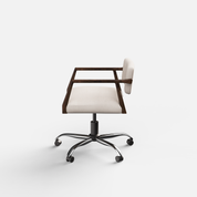 Anton Upholstered Study Chair - Crafts Mill Bespoke Furniture - Desk Chair