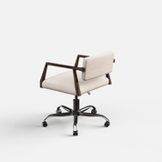 Anton Upholstered Study Chair - Crafts Mill Bespoke Furniture - Desk Chair