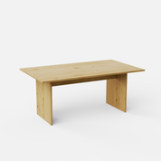 Astrid Dining Table - 4, 6 & 8 Seater/All Sizes - Crafts Mill Bespoke Furniture - Dining
