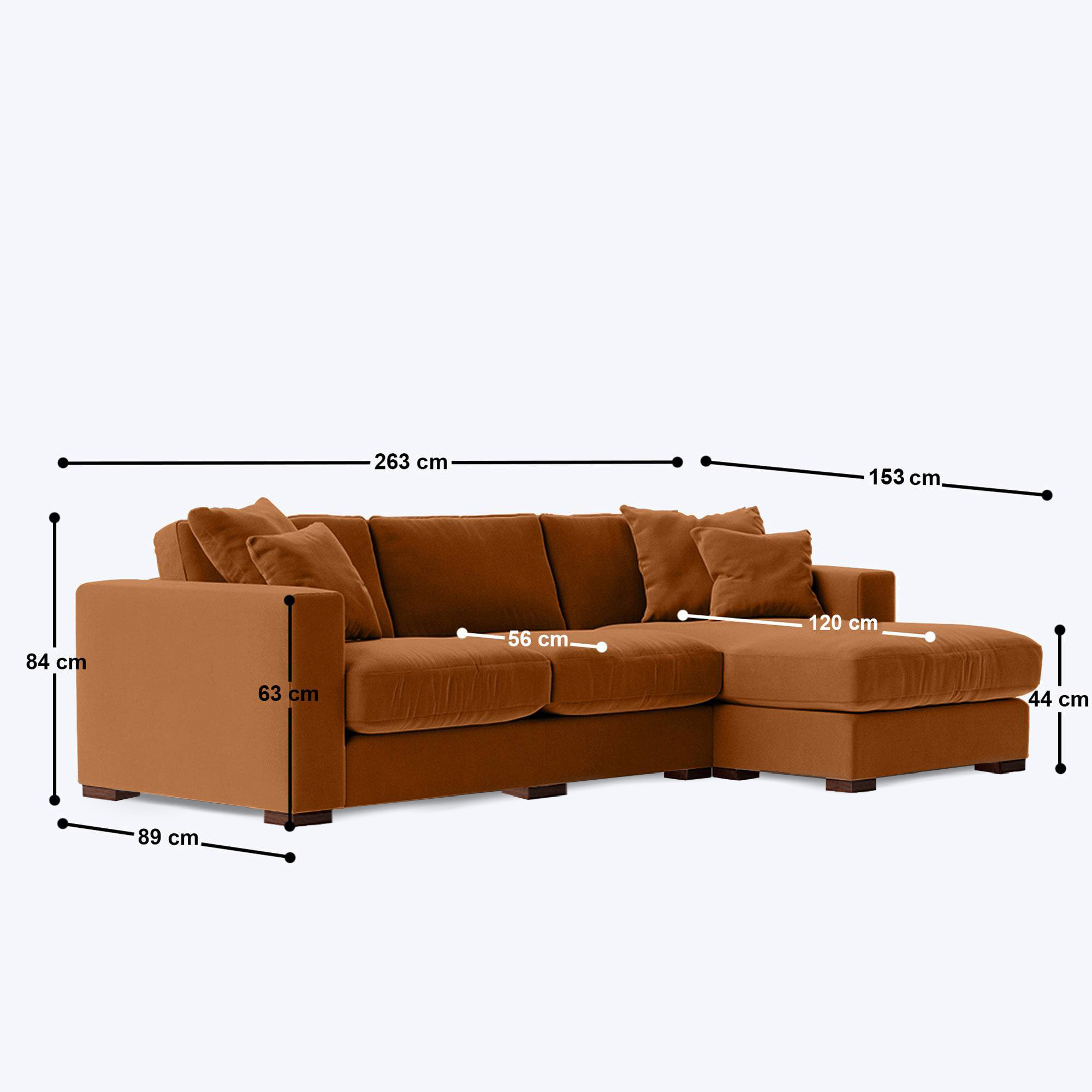 Atlanta L Shape Sofa - Crafts Mill Bespoke Furniture - Sofas & Accent Chairs