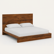 Bay Platform Bed - Solid Wood Beach Style Bed