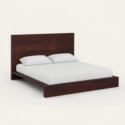 Bay Platform Bed - Solid Wood Beach Style Bed