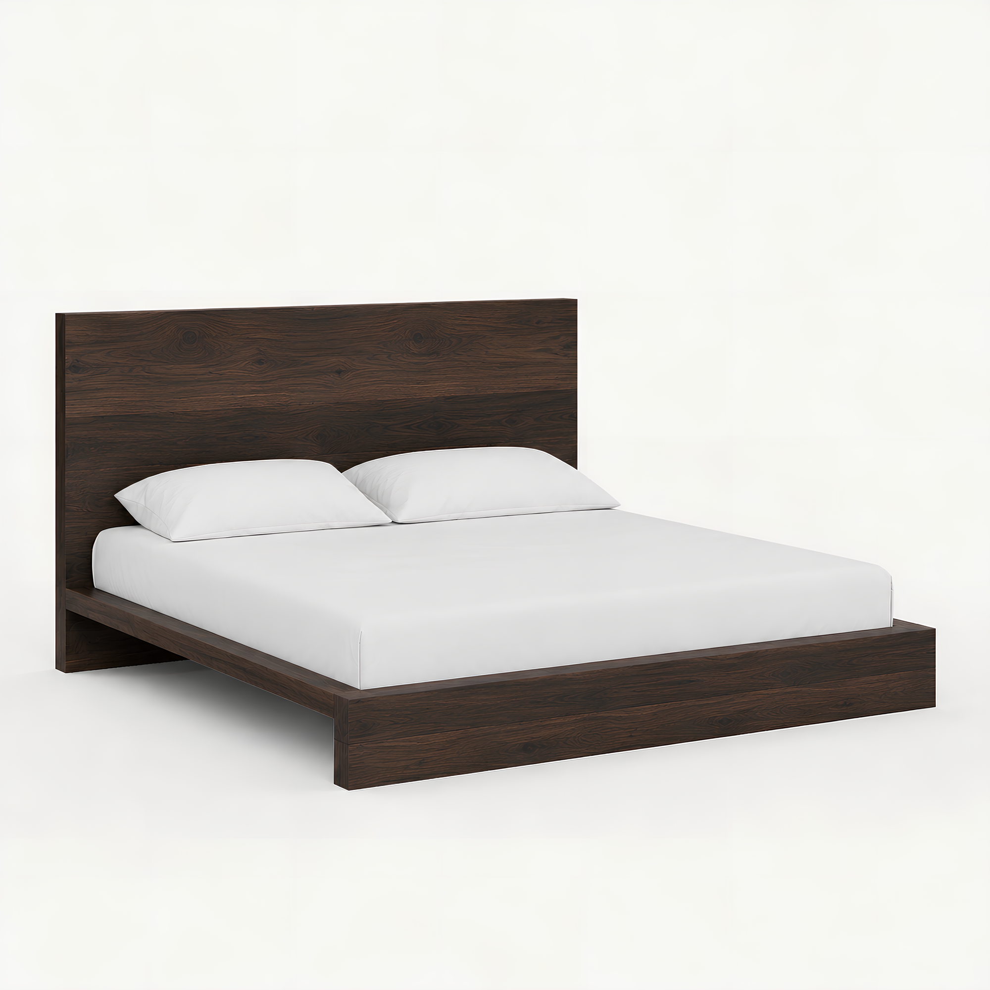 Bay Platform Bed - Solid Wood Beach Style Bed