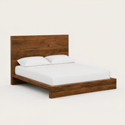 Bay Platform Bed - Solid Wood Beach Style Bed