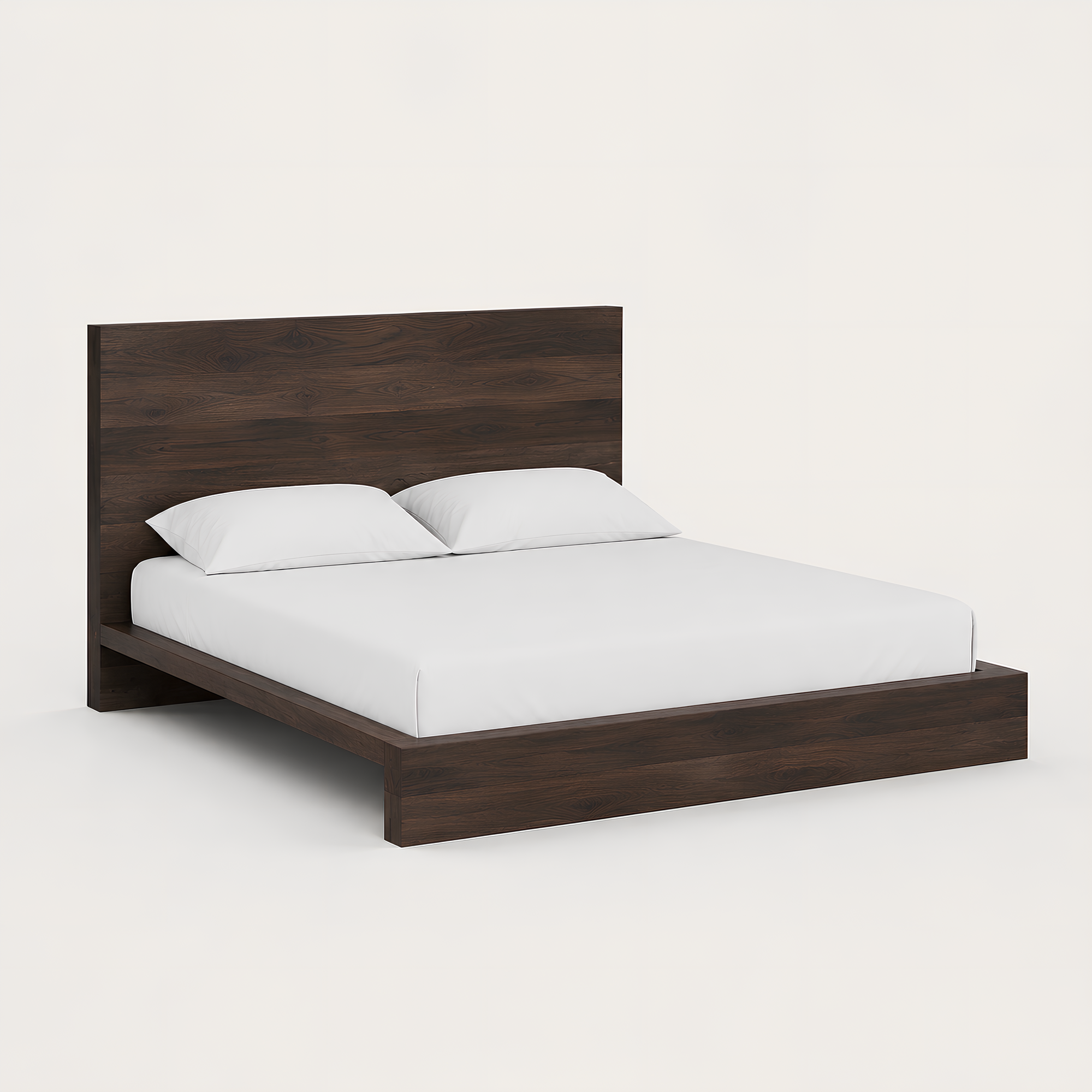 Bay Platform Bed - Solid Wood Beach Style Bed