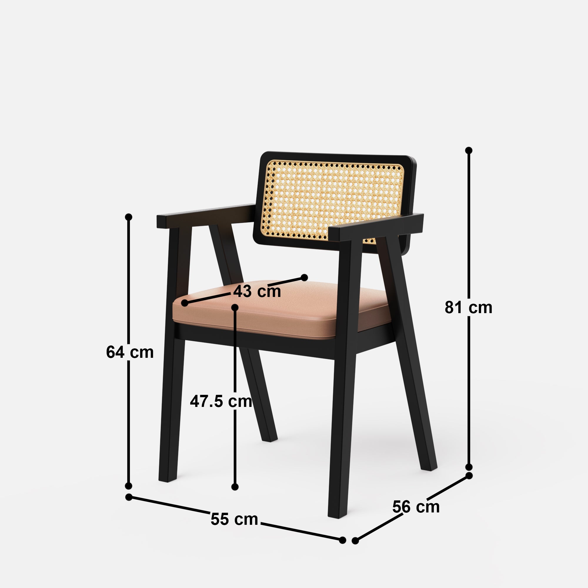 Luis-Bob Dining Table Set - 2, 4 & 6 Seater/ All sizes