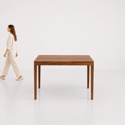 Bonne Luxury Dining Table - 4 Seater - 100 cm x 100 cm x 76 cm - Mango