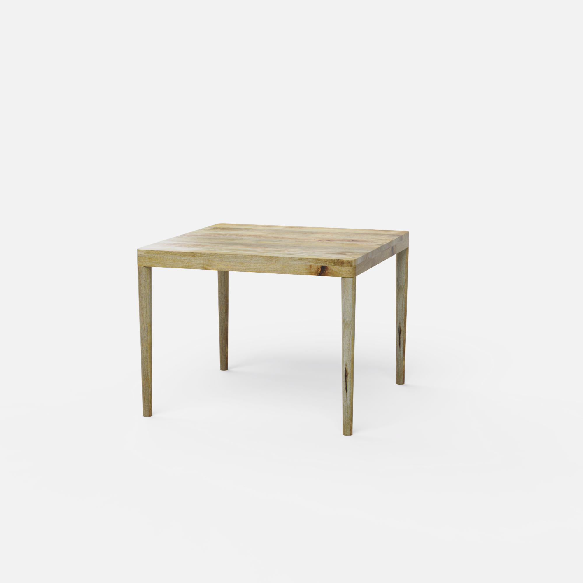 Bonne Luxury Dining Table - 4 Seater - 100 cm x 100 cm x 76 cm - Mango