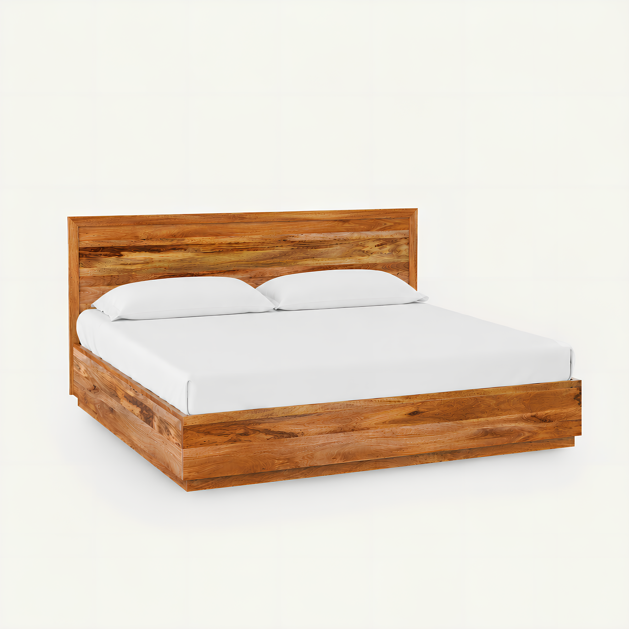 Bran Solid Wood Hydraulic Storage Bed