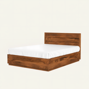 Bran Solid Wood Hydraulic Storage Bed