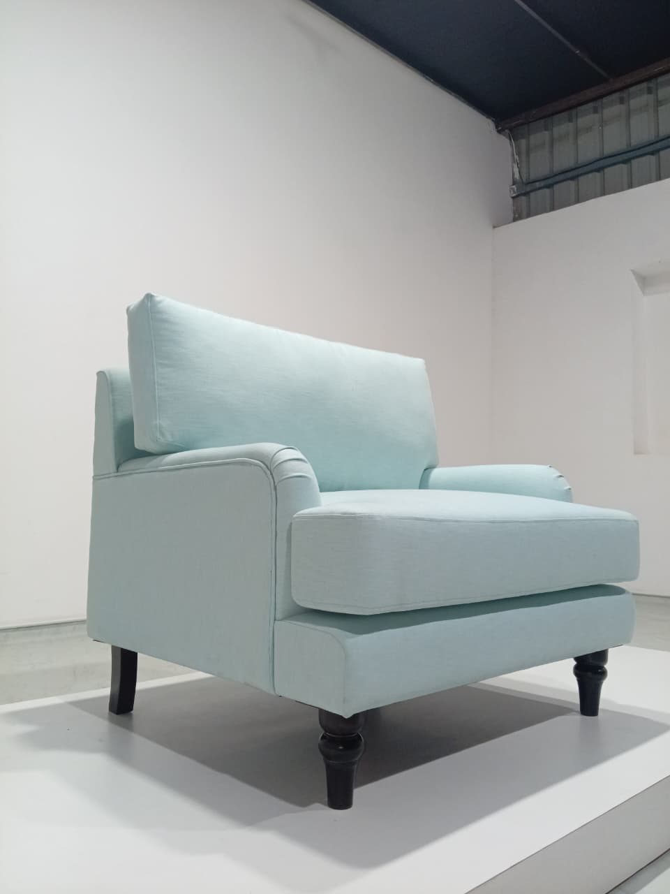 Carlbury Accent Chair - Powder Blue